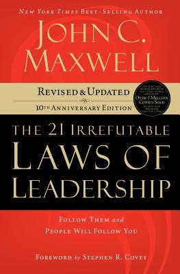 a photo of the book cover of Laws of Leadership denoting Law #2