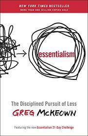 A photo of the book cover Essentialism