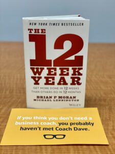 A photo of the book The 12 Week Year