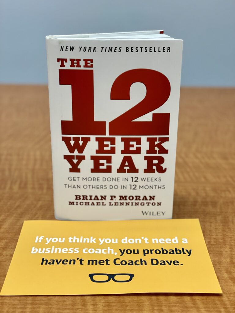 A photo of the book The 12 Week Year