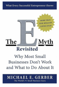 A photo of the E-Myth Revisited book cover
