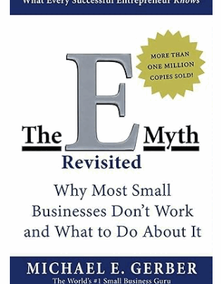 A photo of the E-Myth Revisited book cover