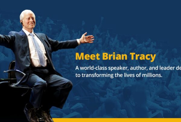 A photo of Brian Tracy that reads Meet Brian Tracy